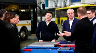 Андрей Воробьев: Инновации помогут осуществлять контроль за оплатой проезда в автобусах